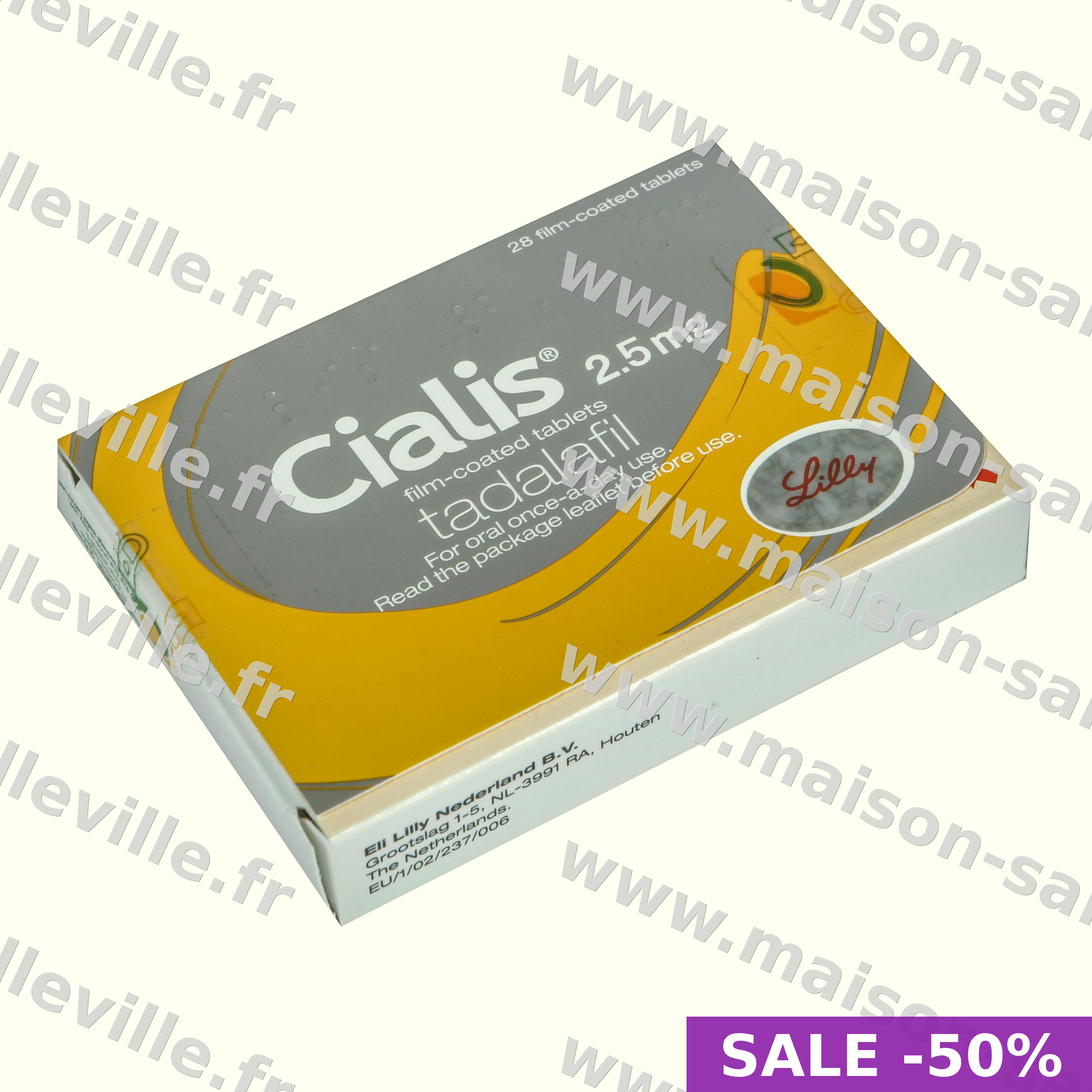 Acheter Cialis Quotidien 5mg comprimés en France — Tadalafil pour dysfonction érectile en ligne