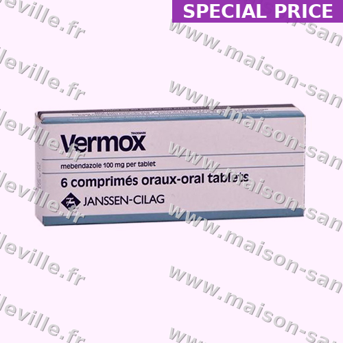 Acheter Vermox 100mg | Traitement Mebendazole — Commander en ligne dès 0,98€