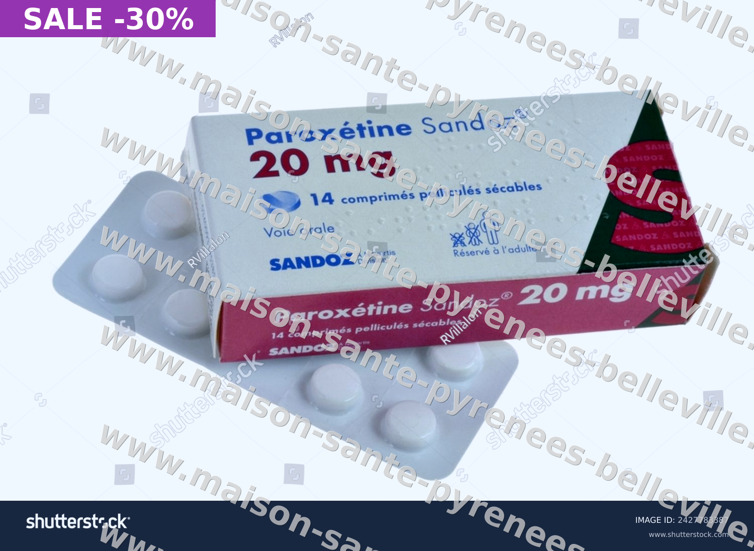Achat Paroxétine 40mg livraison rapide — Paroxetine meilleur prix dès 0,68€