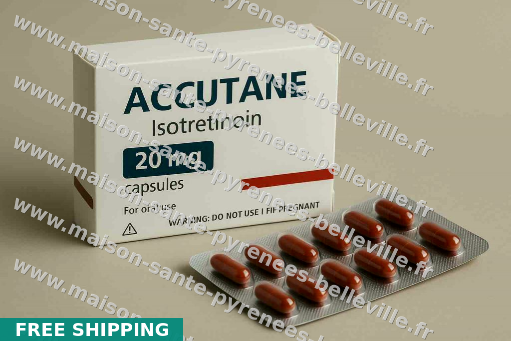 Commander Roaccutane 40mg en ligne | Isotretinoin sans ordonnance dès 0,72€